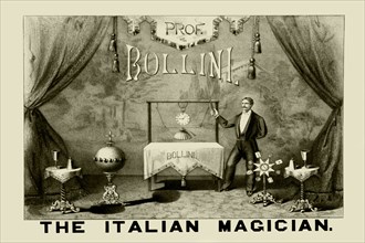 Professor Bollini; The Italian Magician 1879
