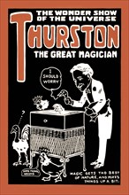 Mix Up Nature: Thurston the great magician the wonder show of the universe 1925