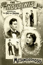 The Houdinis, Harry, Bessie introducing the only and original. 1895