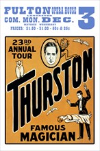Thurston, famous magician 23rd annual tour 1934