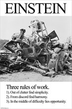 Einstein; Three Rules of Work 2009