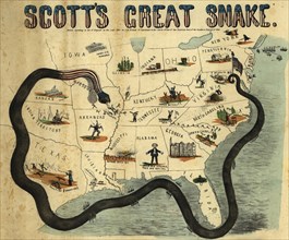 Scott's Great Snake - Anaconda Plan 1861
