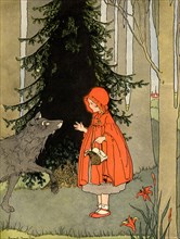 Little Red Riding Hood and the Wolf 1910