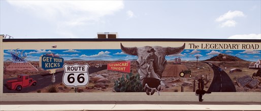 Route 66 Mural, Tucumcari, New Mexico  2006