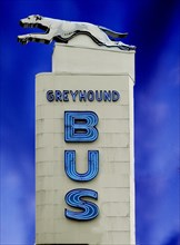 Greyhound Bus sign, South Carolina 2006
