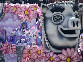 Mardi Gras Parade, New Orleans, Louisiana, a few months after Hurricane Katrina 2006