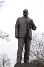 Statue of Dr. Martin Luther King, Jr., in the Kelly Ingram Park, Birmingham, Alabama 2010
