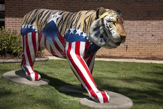 Auburn Mascot Tiger Sculpture 2010