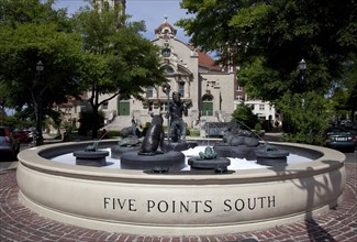 Five Points South Fountain, Birmingham, Alabama 2010