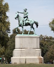 Statue of American Revolutionary War Major General Nathanael Greene 2010