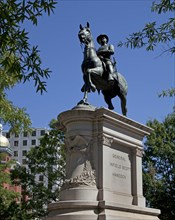 Winfield Scott Hancock Statue, intersection of 7th St. and Pennsylvania Ave., NW, Washington, D.C.  2010
