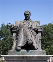 Statue of John Marshall, at the John Marshall Memorial Park, NW, Washington, D.C.  2010