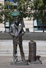 Sculpture of Sailor with Duffle bag 2010