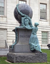 Louis-Jacques-Mande Daguerre statue, 2010