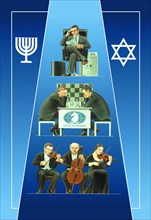 1 Jew (Banker) 2 Jews (Chess) 3 Jews (Orchestra)