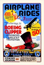 Airplane Rides: Inman Bros. Flying Circus 1931