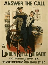 Answer the call of the London Rifle Brigade 1915