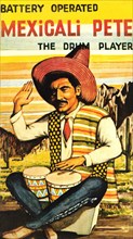Battery Operated Mexicali Pete; The Drum Player 1950