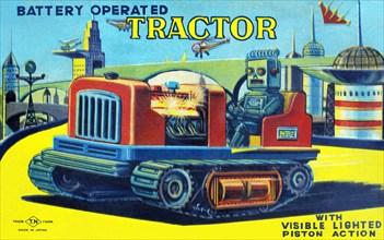 Battery Operated Tractor 1950