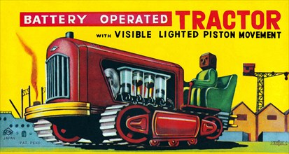 Battery Operated Tractor 1950
