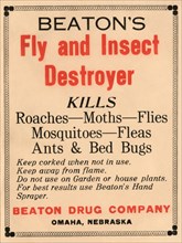 Beaton's Fly and Insect Destroyer 1920
