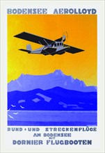 Bodensee Aerolloyd Flying Boat Tours 1920
