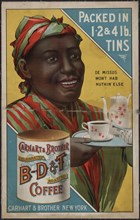 Carhart & Brother celebrated B-D & T roasted coffee 1907