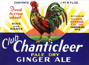 Club Chanticleer Pale Dry Ginger Ale