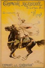 Compagnie Algérienne. Souscrivez. Emprunt de la Libération 1918