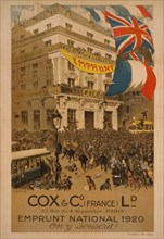 Cox & Co. - (France) Ld. . . . Emprunt national 1920 . . . On y souscrit  1920