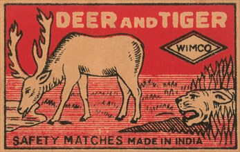 Deer and Tiger Safety Matches