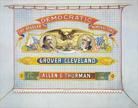 Democratic nominations For President, Grover Cleveland of New York. For Vice Pres't, Allen G. Thurman of Ohio. 1888