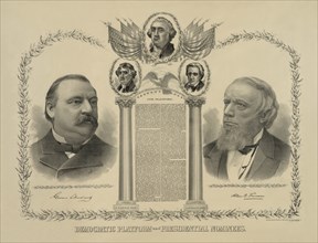 Democratic platform and presidential nominees 1888