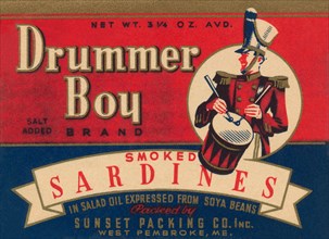 Drummer Boy Smoked Sardines 1920