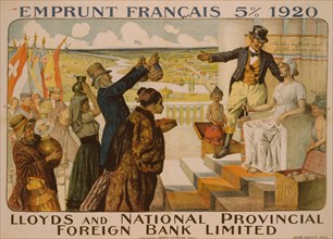Emprunt Français 5 percent 1920 - Lloyds and National Provincial Foreign Bank Limited 1920