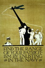 Find the range of your patriotism by enlisting in the Navy 1914