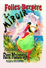 Folies-Bergere: Le Miroir Pantomime 1892