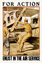 For action enlist in the Air Service  1918