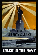 For Liberty's sake, enlist in the Navy 1917