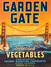 Garden Gate Selected Vegetables 1950