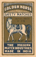Golden Horse Safety Matches