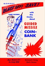 Guided Missile Coin-Bank 1950