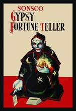 Gypsy Fortune Teller Bank 1950