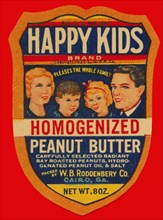 Happy Kids Homogenized Peanut Butter 1934