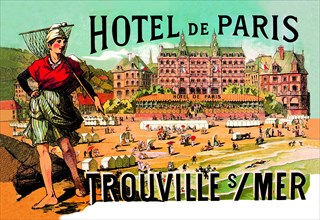Hotel de Paris: Trouville-sur-Mer 1885