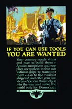 If you can use tools you are wanted 1917