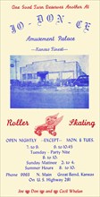 Jo-Don-Ce Amusement Palace Roller Skating 1950