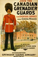 Join the Canadian Grenadier Guards  1918