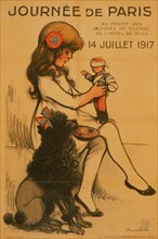Journée de Paris . . . 14 Juillet 1917;  Paris Day . . . July 14, 1917. 1917