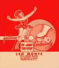 Leo Monte Ice & Roller Skates 1950